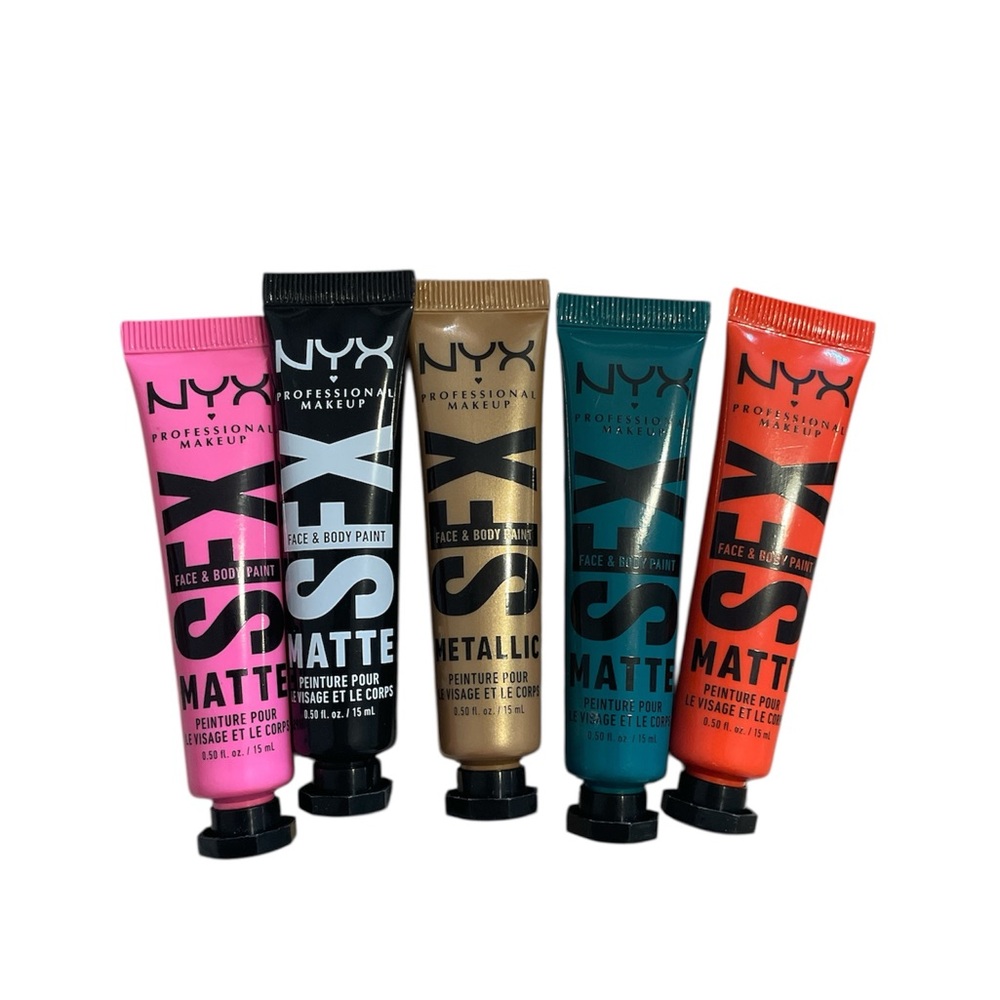 NYX SFX Matte and Metallic Paint Set